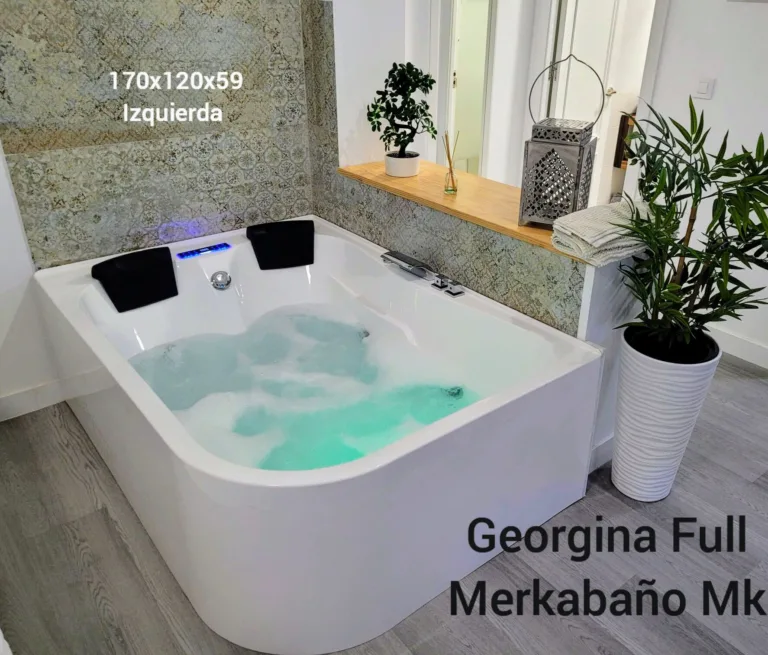 Bañera de hidromasaje jacuzzi Giorgina 170*120*56 - Imagen 4