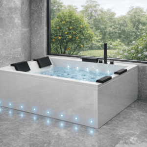 Bañera hidromasaje DUO Full System Premium 170×120×58